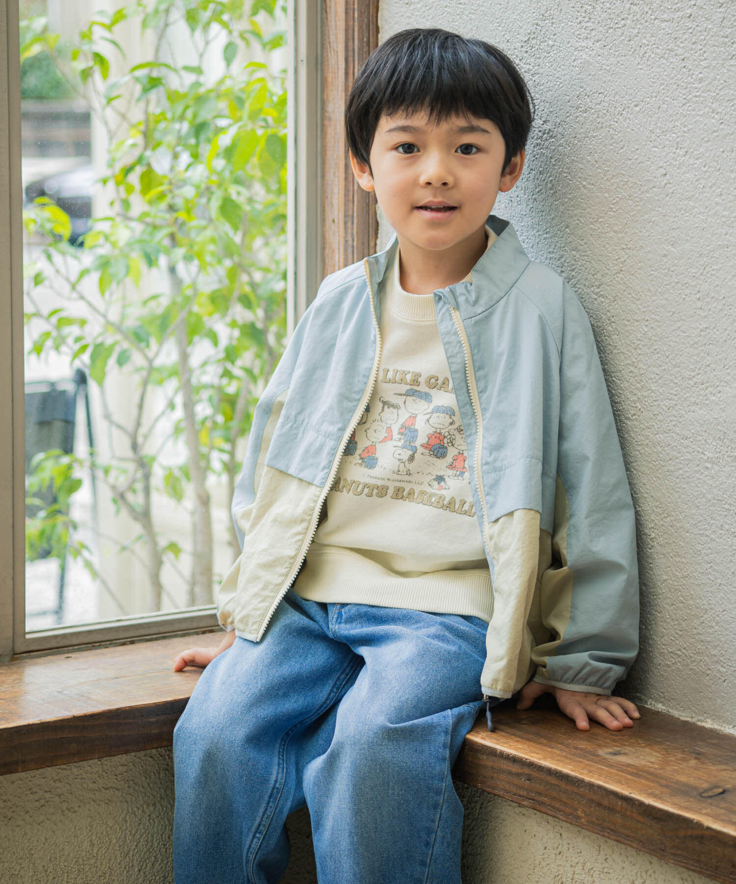 URBAN RESEARCH DOORS「『150サイズあり』パッカブルウィンドブレーカー(KIDS)」|その他|ブルー系その他