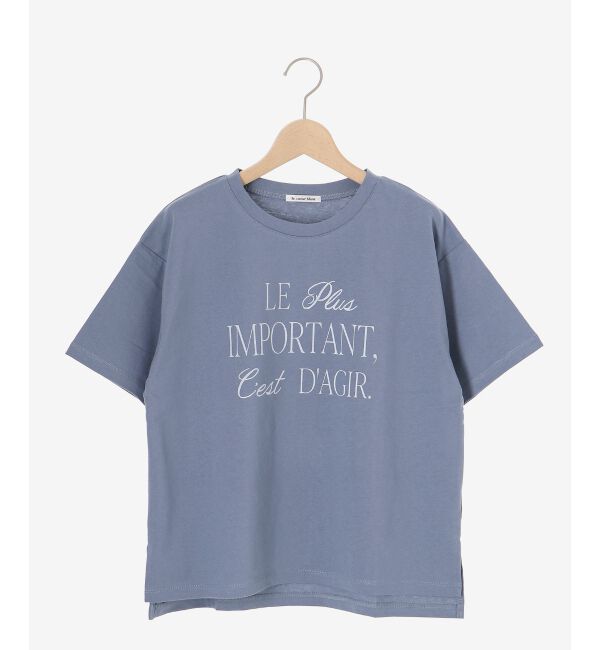  「《手洗い可能》Le plusロゴTシャツ」|Tシャツ・カットソー|