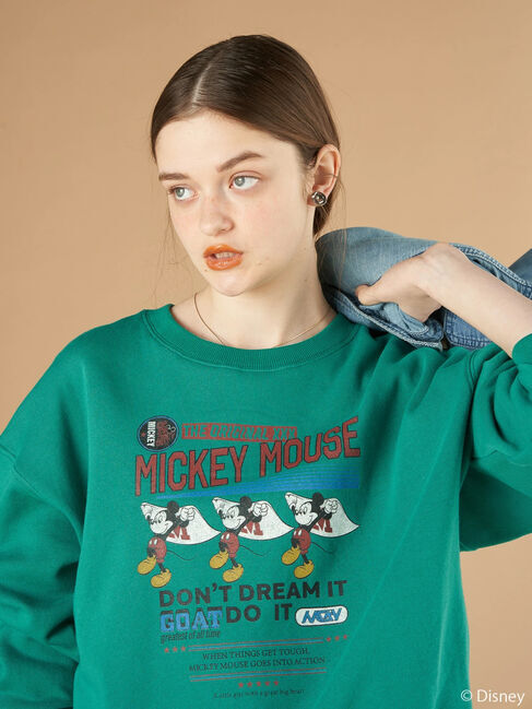  「Triple Mickey/ロゴスウェット」|Tシャツ・カットソー|
