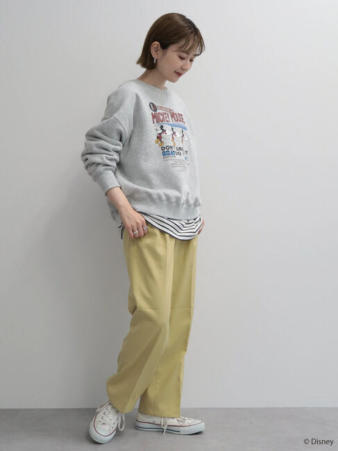  「Triple Mickey/ロゴスウェット」|Tシャツ・カットソー|