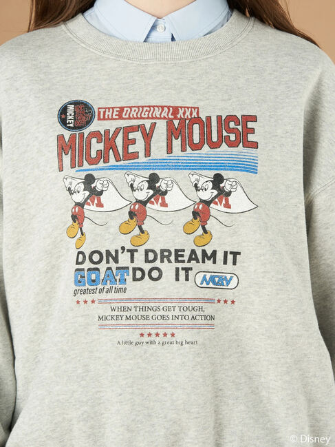  「Triple Mickey/ロゴスウェット」|Tシャツ・カットソー|