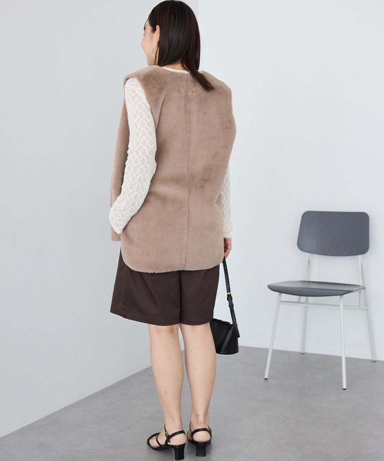 AMERICAN HOLIC「【選べる丈】ファーベスト」|ベスト・ジレ|