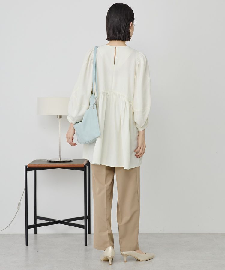 AMERICAN HOLIC「DOTジャガードティアードブラウス」|シャツ・ブラウス|