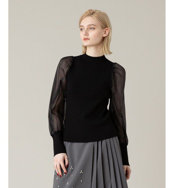 LOULOU WILLOUGHBY「【LOULOU WILLOUGHBY】◇ タックパフシアースリーブプルオーバー」|その他|