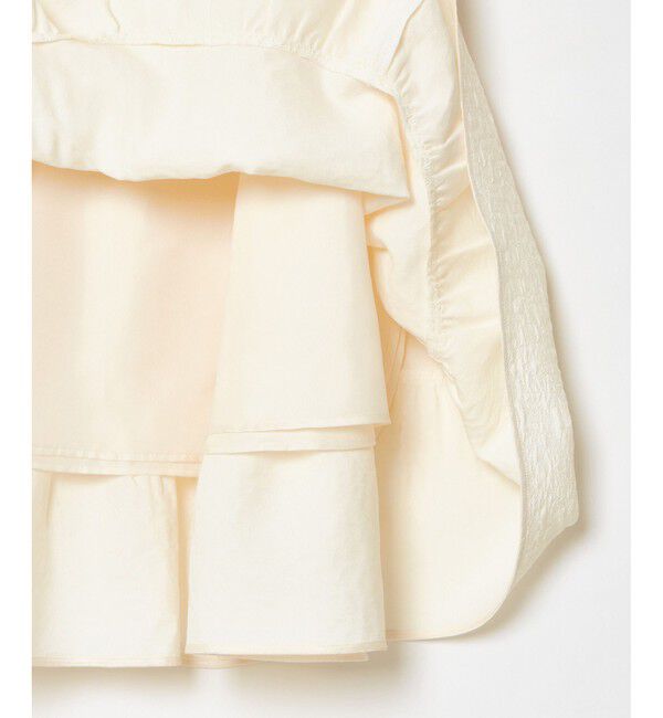 LOULOU WILLOUGHBY「【LOULOU WILLOUGHBY】ジャガードティアードスカート」|スカート|