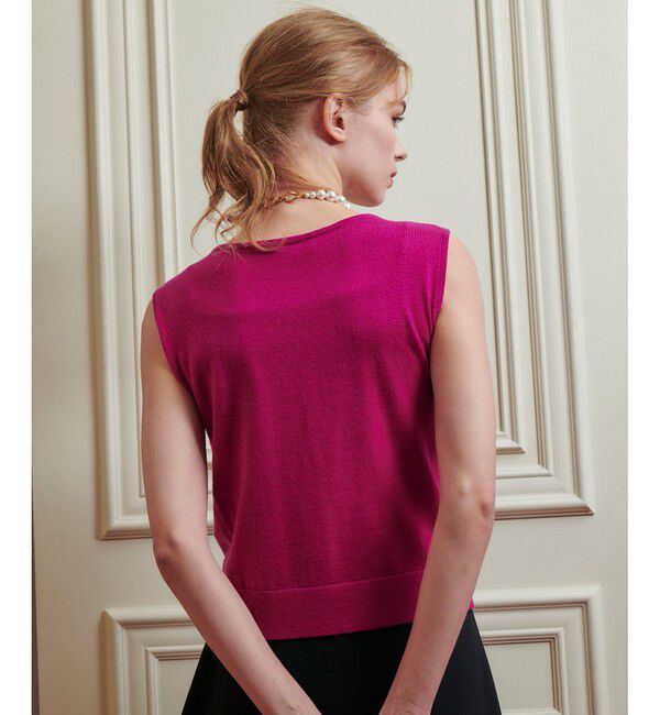 LOULOU WILLOUGHBY「【LOULOU WILLOUGHBY】メリノウールプルオーバー」|ニット・セーター|