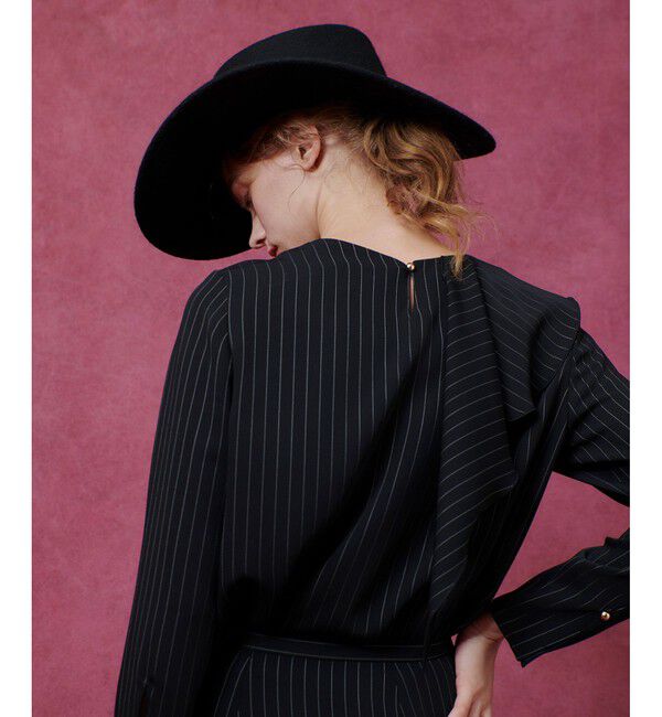 LOULOU WILLOUGHBY「【LOULOU WILLOUGHBY】ラッフルスカーフブラウス」|シャツ・ブラウス|