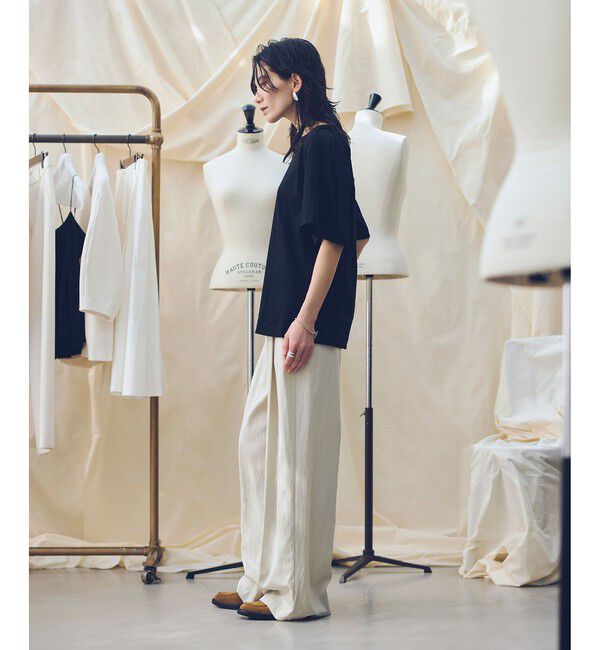 allureville「【ATELIER Line】ドローコードイージーパンツ」|チノ|