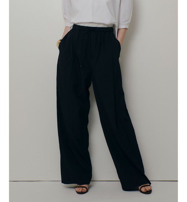 allureville「【ATELIER Line】ドローコードイージーパンツ」|チノ|