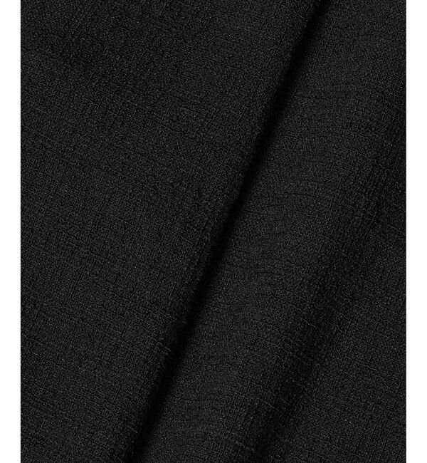 allureville「【ATELIER Line】ハーフスリーブカラーレスジャケット」|ノーカラージャケット|