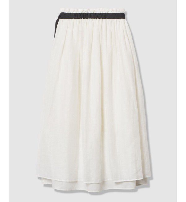 allureville「カールマイヤーギャザースカート」|スカート|