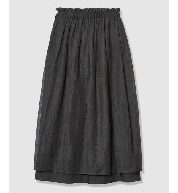 allureville「カールマイヤーギャザースカート」|スカート|