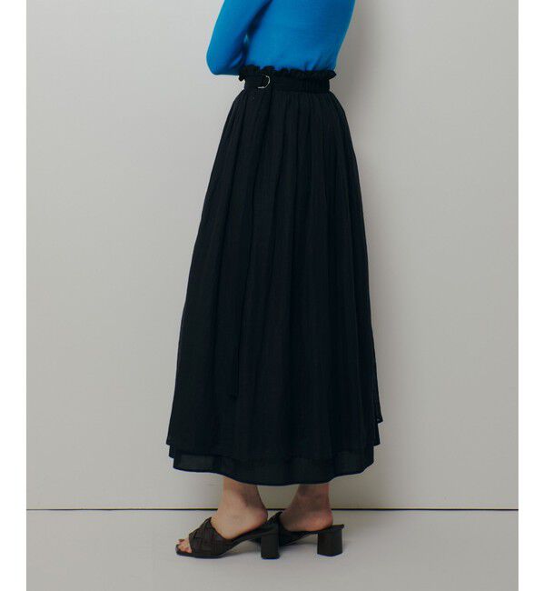 allureville「カールマイヤーギャザースカート」|スカート|