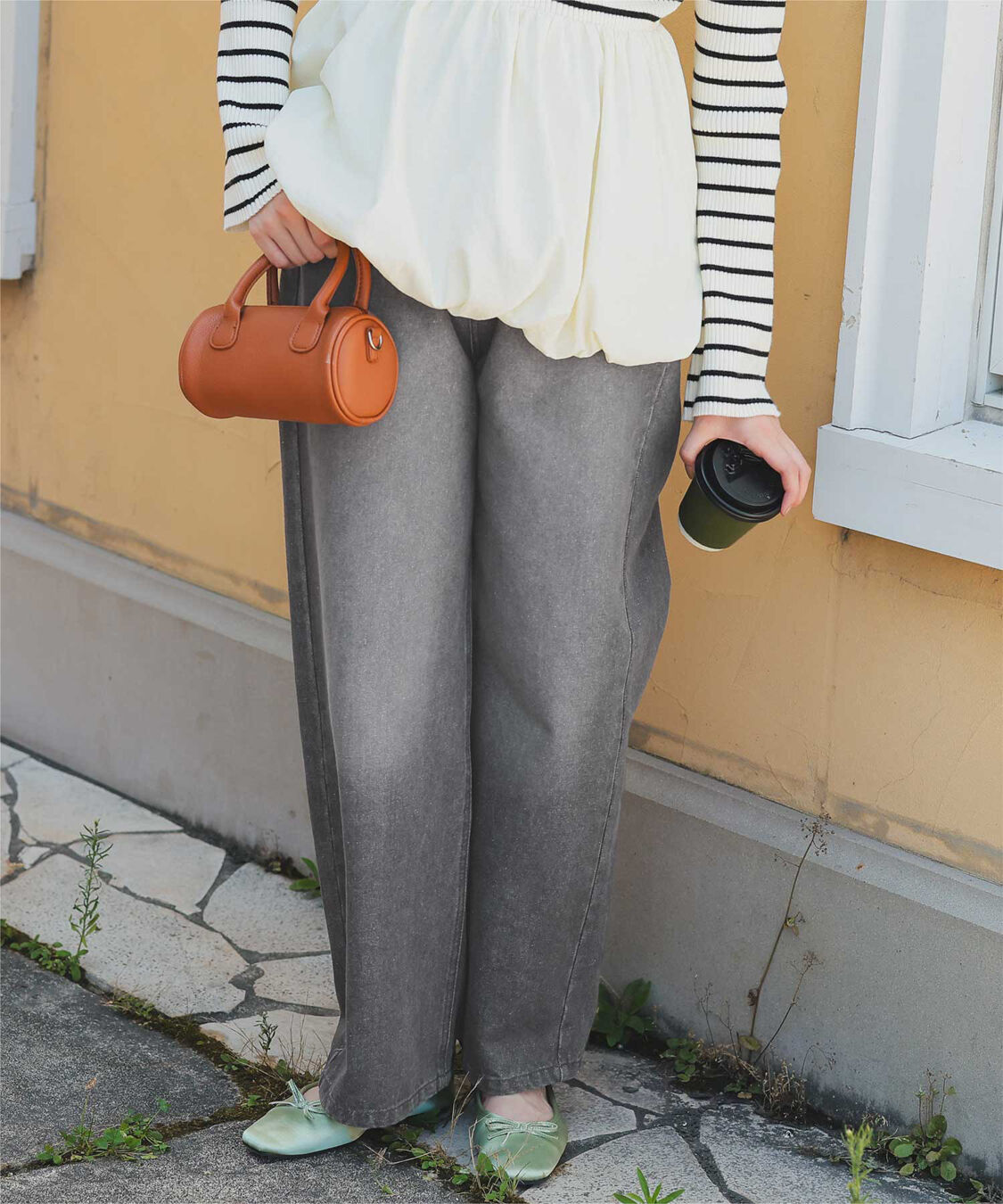 titivate「ワイドデニムパンツ」|デニム|