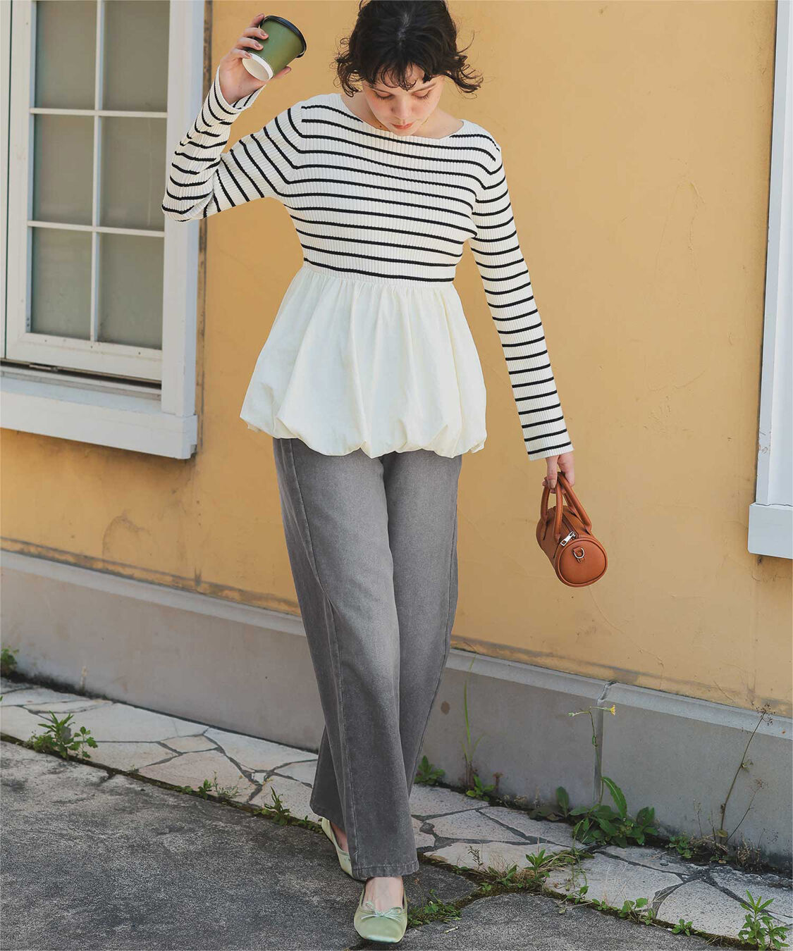 titivate「ワイドデニムパンツ」|デニム|