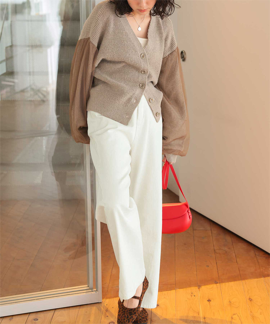 titivate「ワイドデニムパンツ」|デニム|