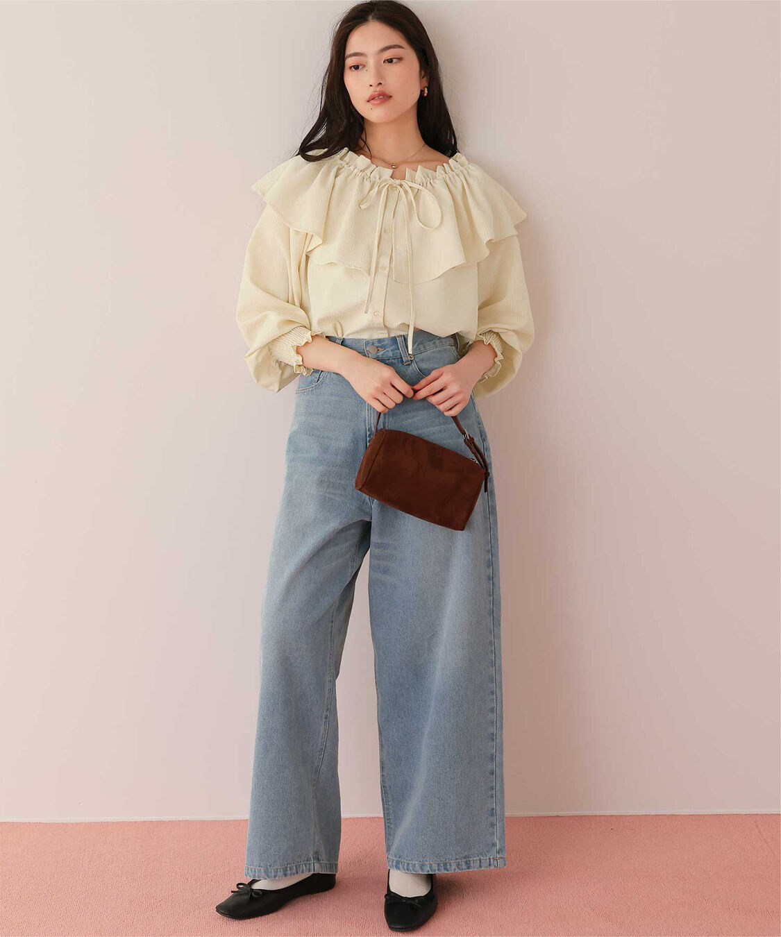 titivate「ふんわりシルエットマルチウェイブラウス」|シャツ・ブラウス|