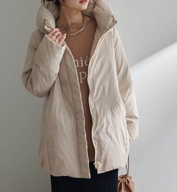  「ボリュームカラーダウンジャケット」|テーラードジャケット|