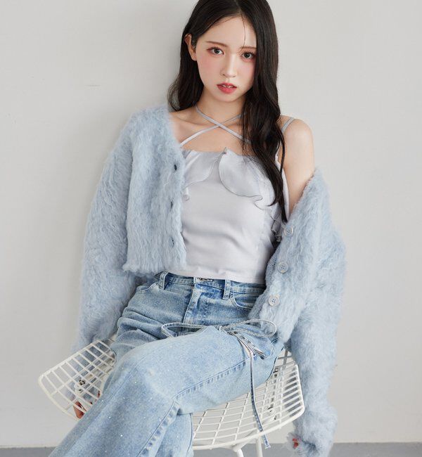  「メリーカールカーディガン」|ニット・セーター|