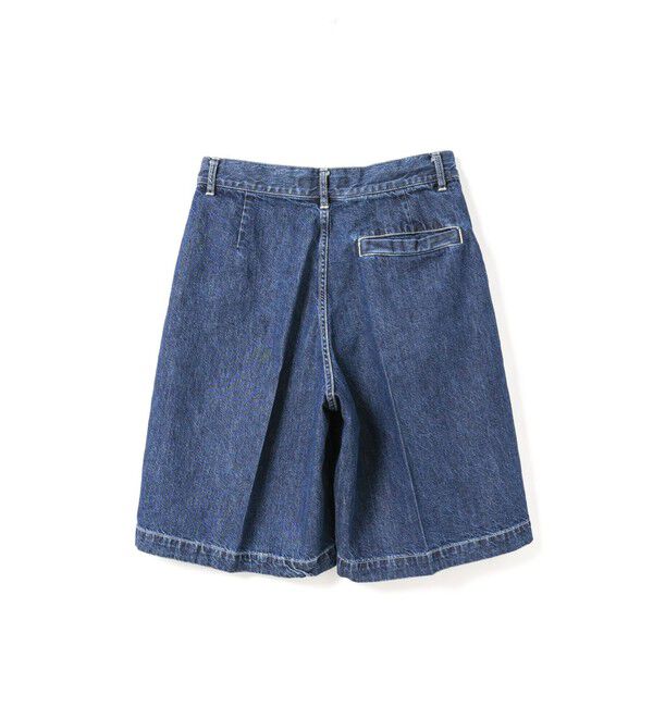 mizuiro ind「mizuiro ind デニムハーフパンツ(BLEACH)」|その他|