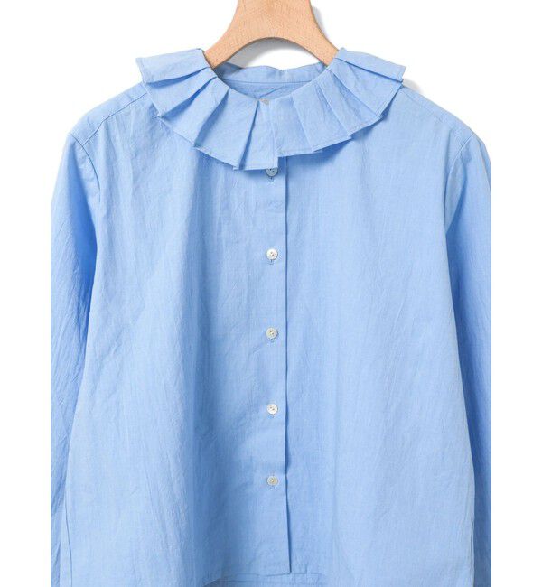 MidiUmi「MidiUmi タックカラーシャツ」|シャツ・ブラウス|