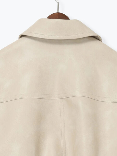 Te chichi「フェイクレザークロップドブルゾン」|ブルゾン・スタジャン|