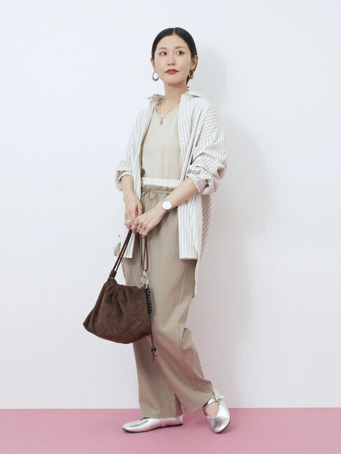 Samansa Mos2 blue「Vカットメリージェーン」|ビジネス・ドレスシューズ|