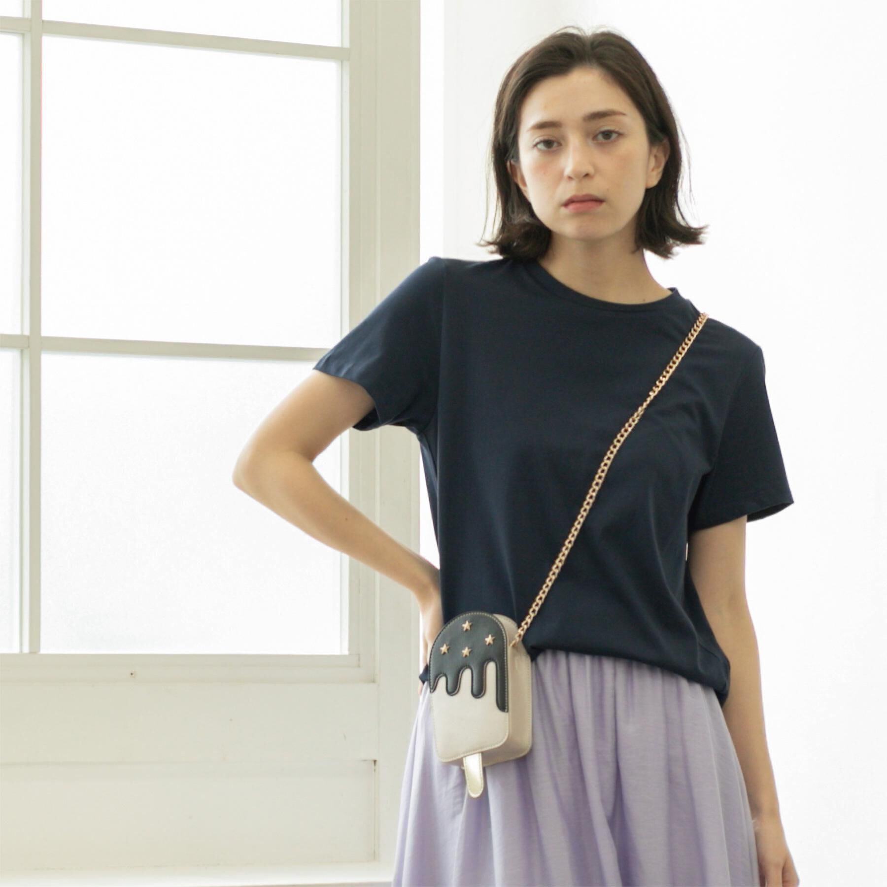 OPAQUE.CLIP「《5色展開》ベーシックTシャツ【洗濯機洗い可/UV/接触冷感】」|Tシャツ・カットソー|