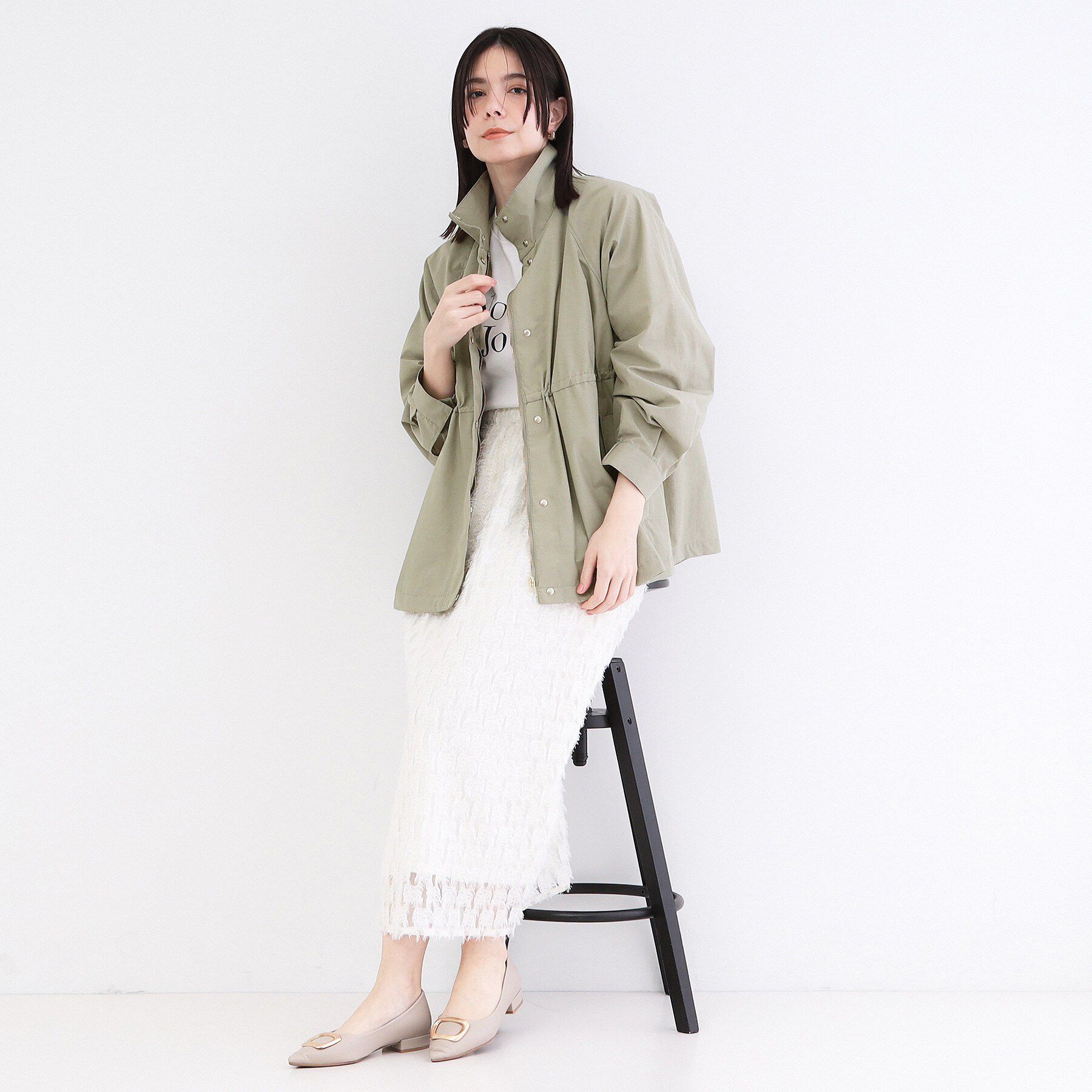 OPAQUE.CLIP「撥水スタンドZIPブルゾン【洗濯機OK/UVケア/花粉対応】」|ブルゾン・スタジャン|