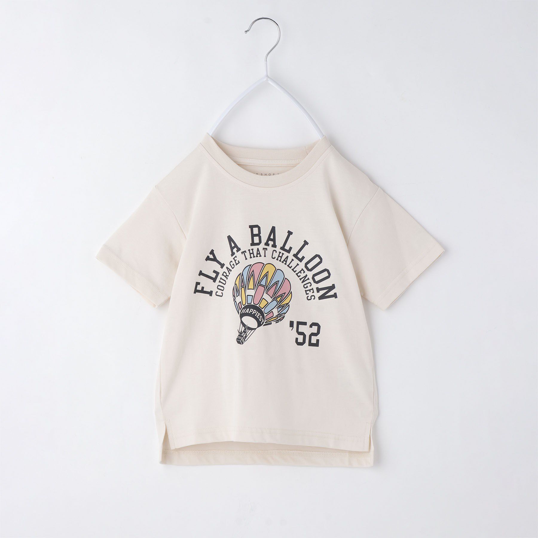 THE SHOP TK「【110－160/6色展開】コットン半袖Tシャツ/洗濯機OK」|Tシャツ・カットソー|ライトベージュ(45