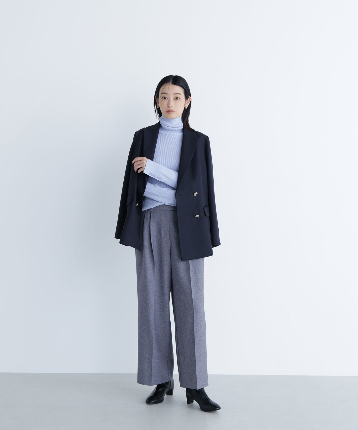  「ベーシックタートルネックニット」|ニット・セーター|