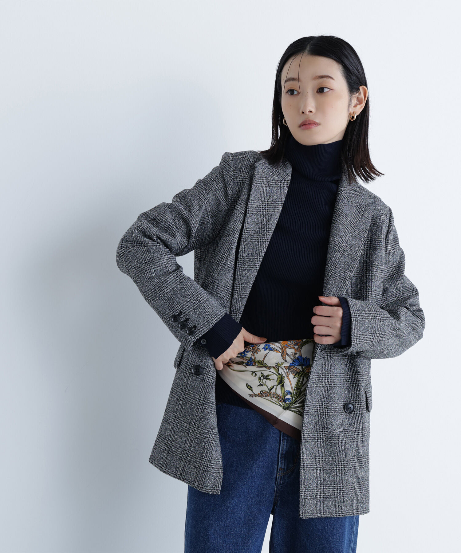  「ベーシックタートルネックニット」|ニット・セーター|