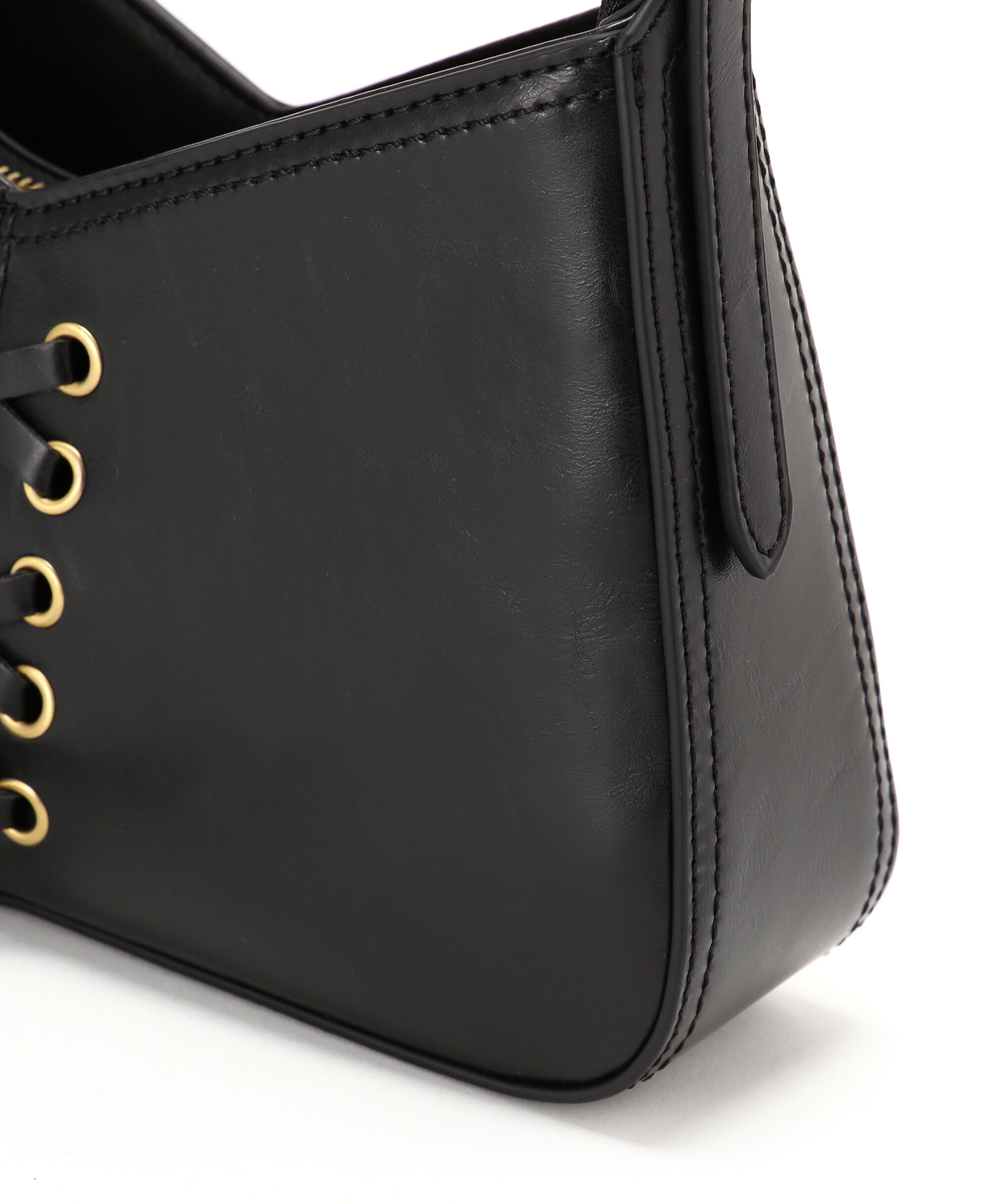  「レースアップミニショルダーバッグ」|ショルダー・メッセンジャー|