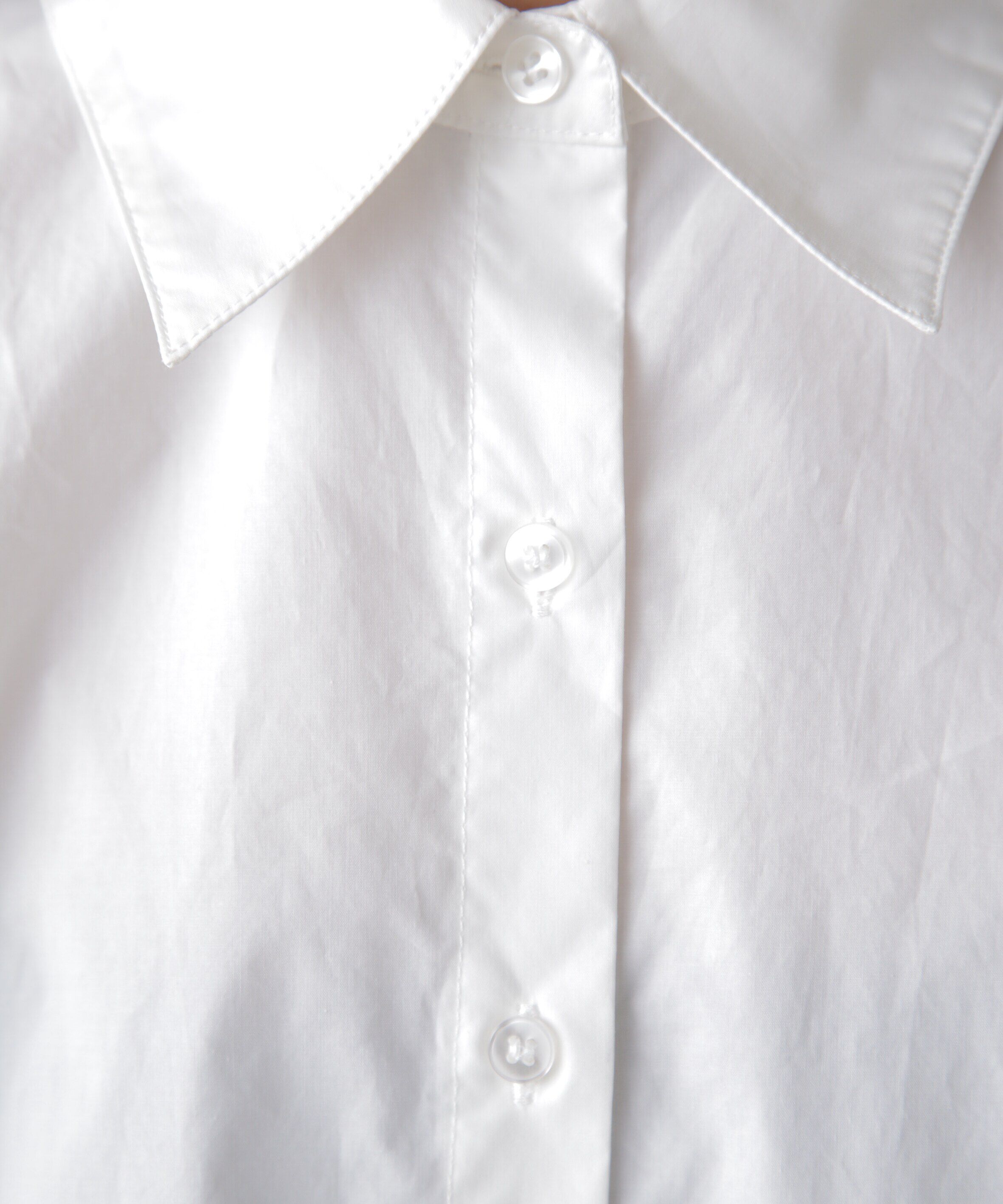  「ウエストシェイプミドル丈シャツ」|シャツ・ブラウス|