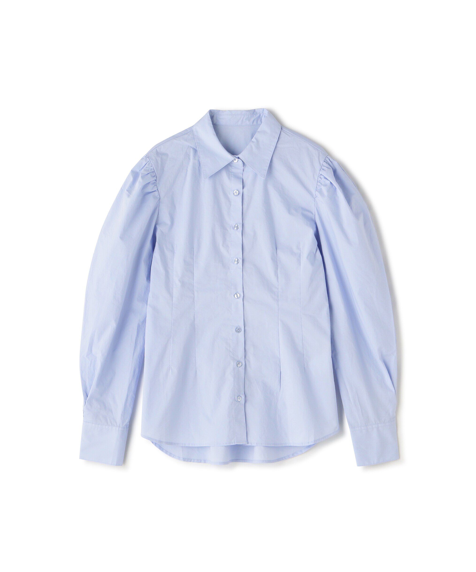  「ウエストシェイプミドル丈シャツ」|シャツ・ブラウス|