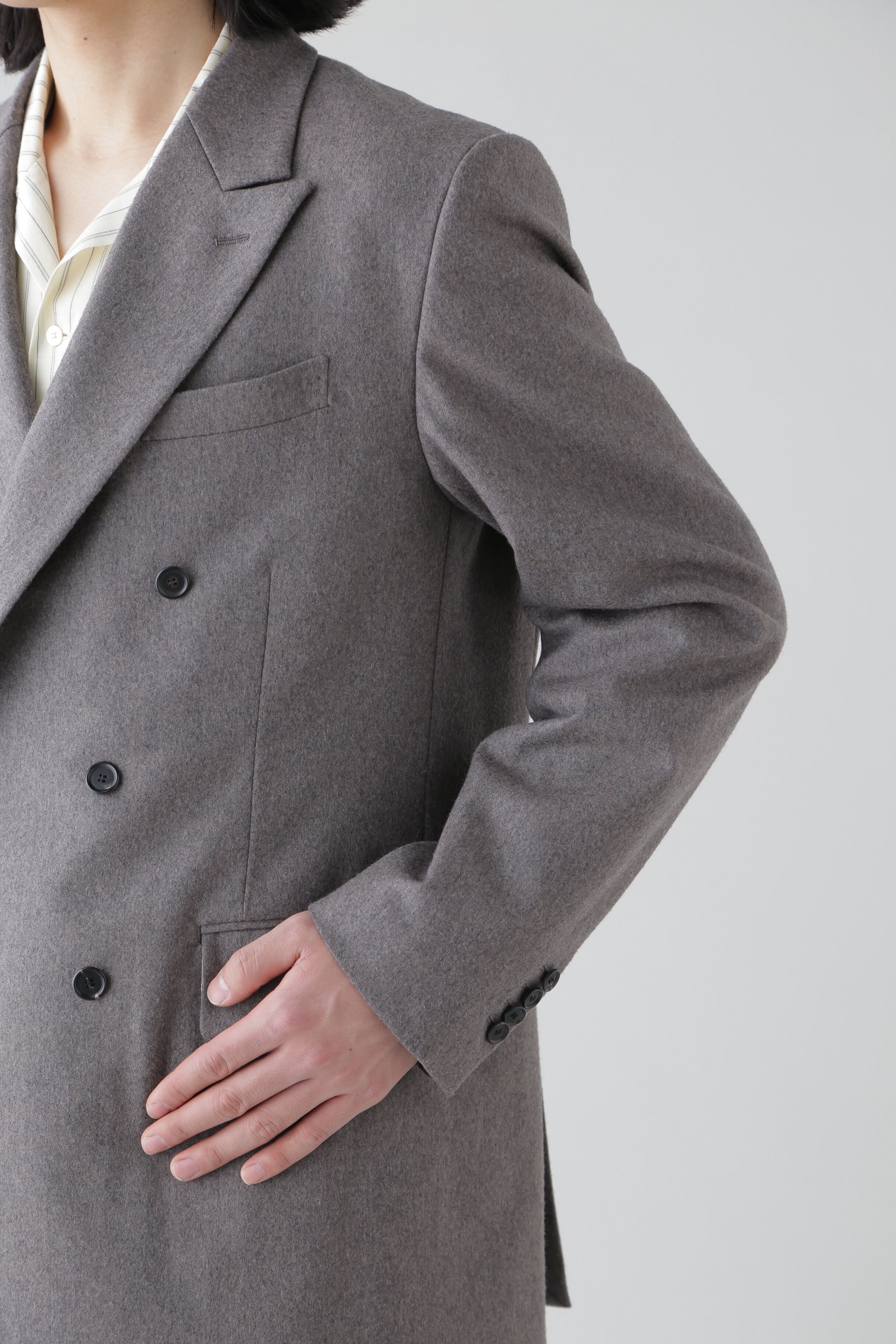 YLEVE 「YLEVE /  WOOL CHAMBRAY FLANNEL JK」|その他|