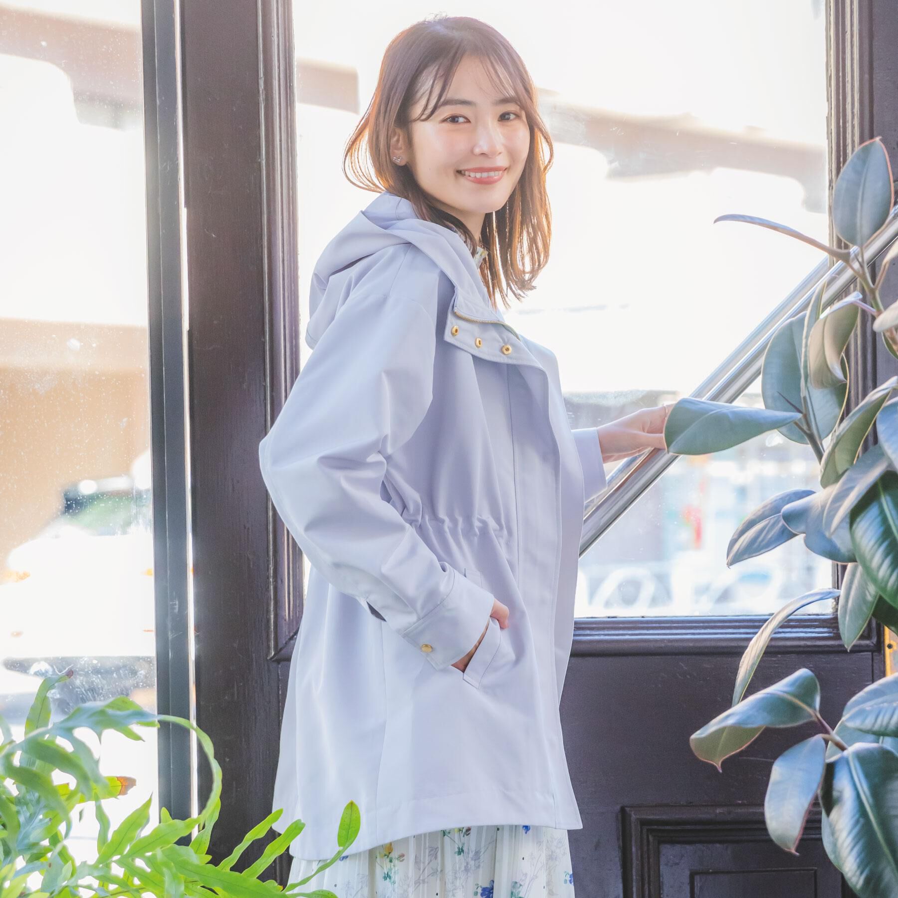 ITS&rsquo;DEMO「【撥水・花粉防止／手洗い可】ミディアム丈マウンテンパーカー」|その他|