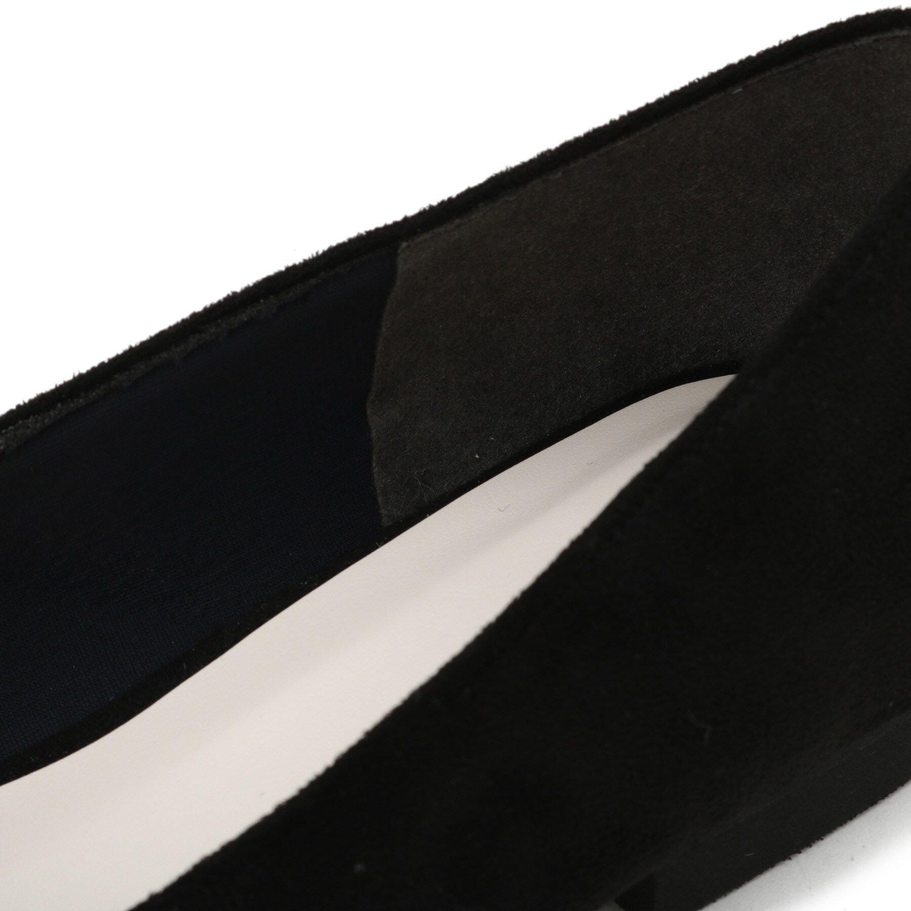 ESPERANZA「ビジューフェイクファーフラットパンプス」|パンプス|