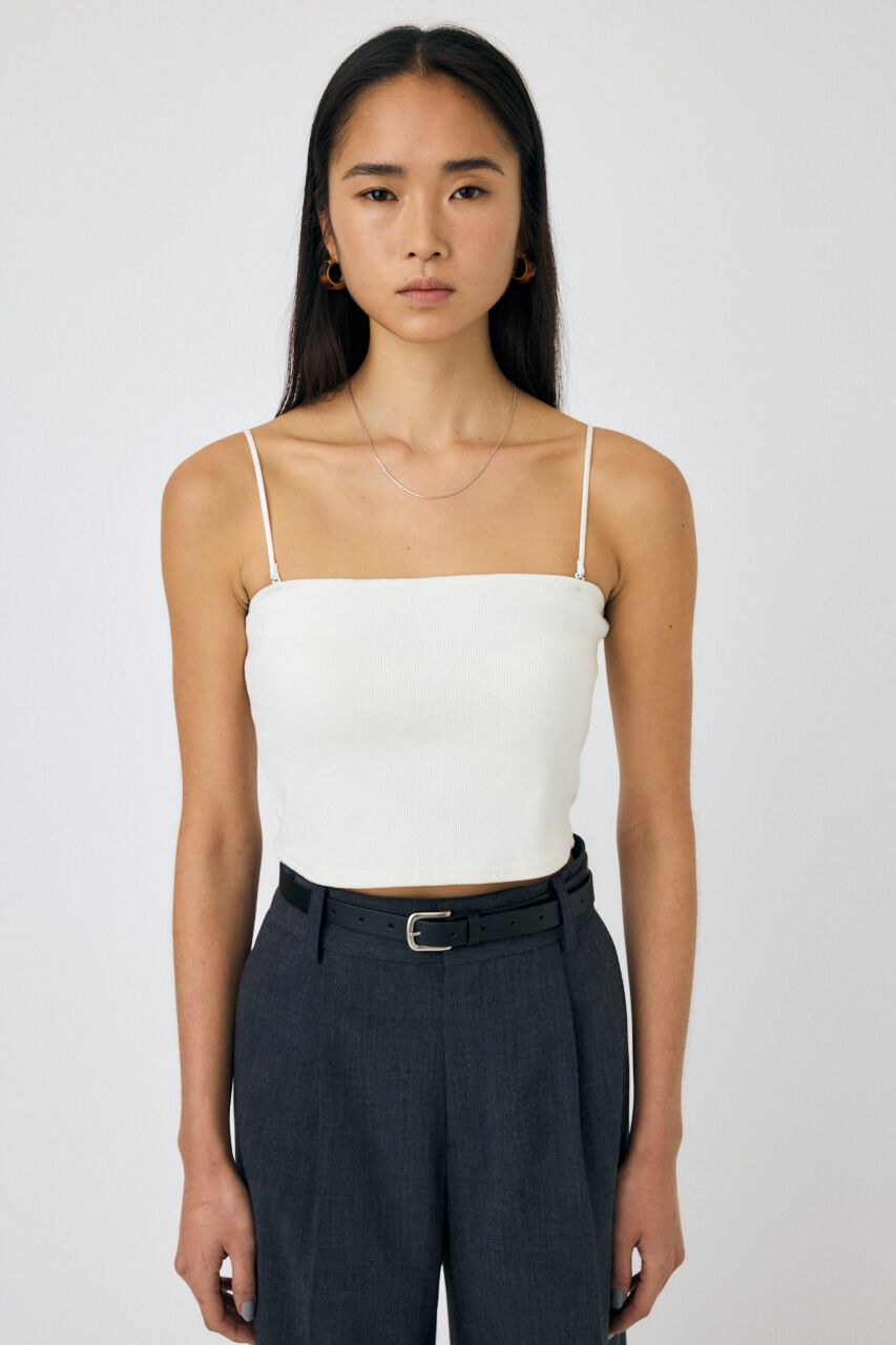 MOUSSY「SQUARE NECK キャミソール」|キャミソール|