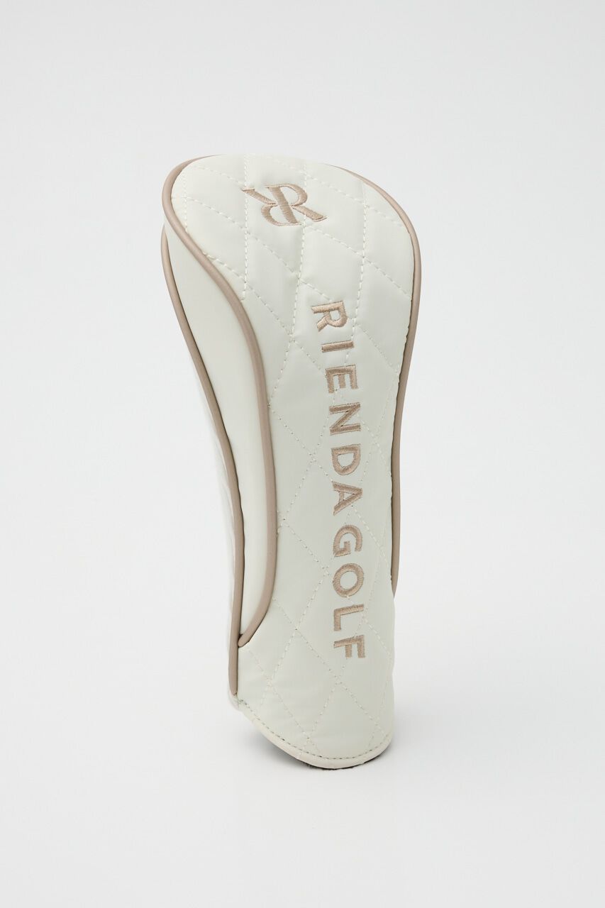 rienda「キルティングヘッドカバー(UT用)」|その他|O/WHT1