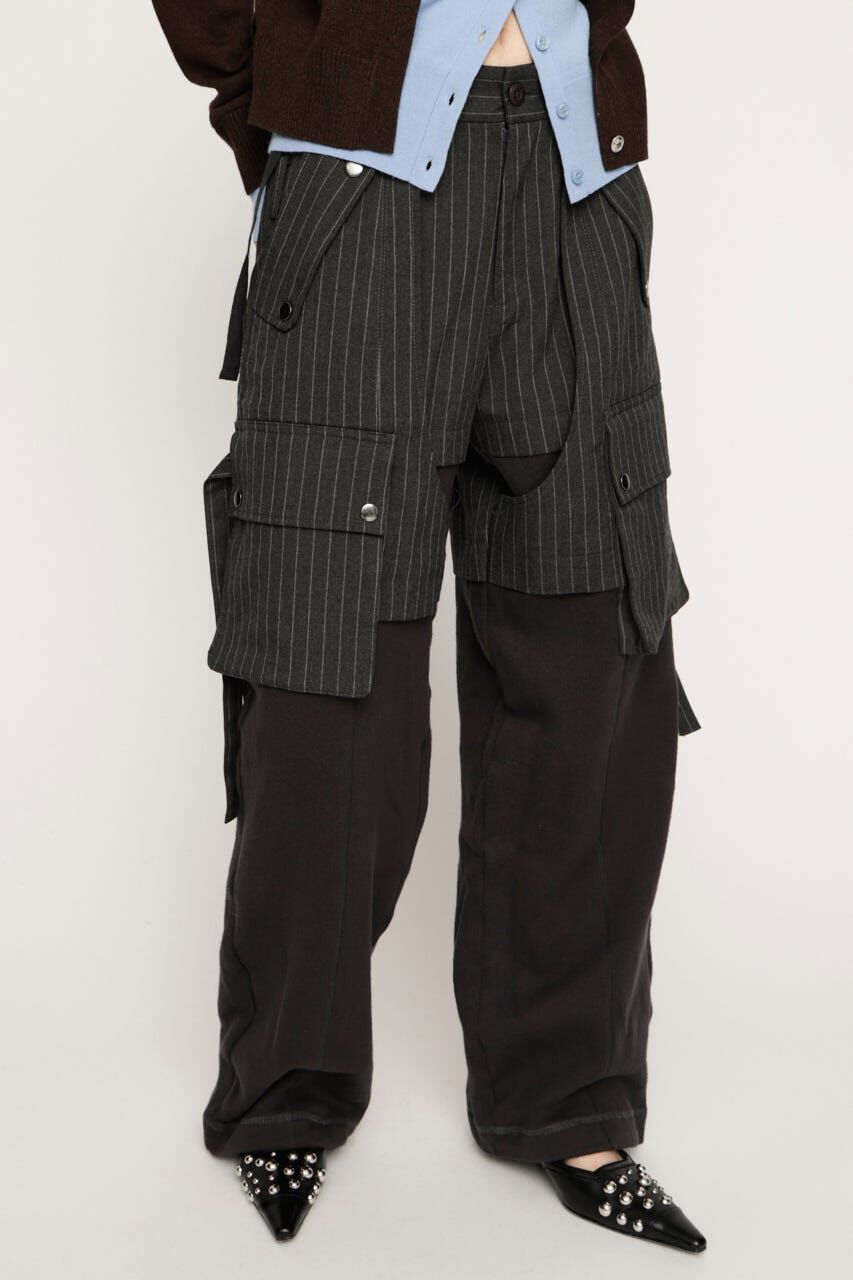 SLY「KNIT DOCKING CARGO パンツ」|その他|