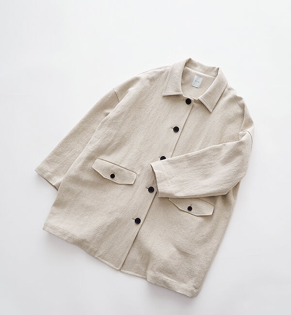 休日と詩「Tomorrow's Clouds」|ステンカラーコート|