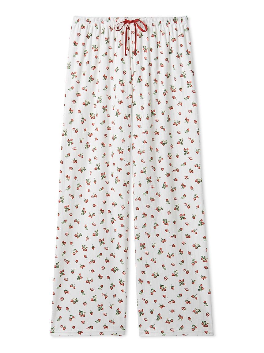SNIDEL HOME「ストロベリーアイレットロングパンツ」|ルームウェア|