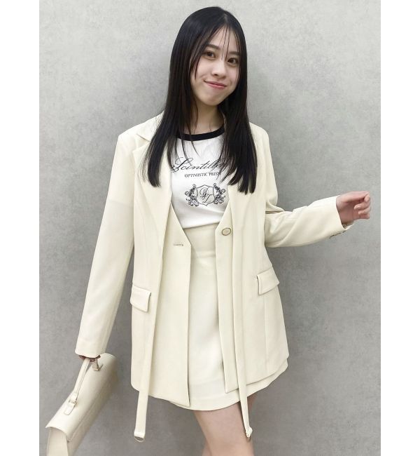 dazzlin「【セットアップ対応】シングルテーラードジャケット」|テーラードジャケット|