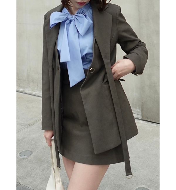 dazzlin「【セットアップ対応】シングルテーラードジャケット」|テーラードジャケット|ブラウン