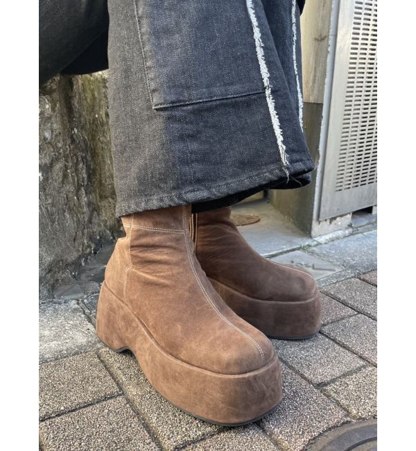 EMODA「スウェードショートブーツ」|ショートブーツ|