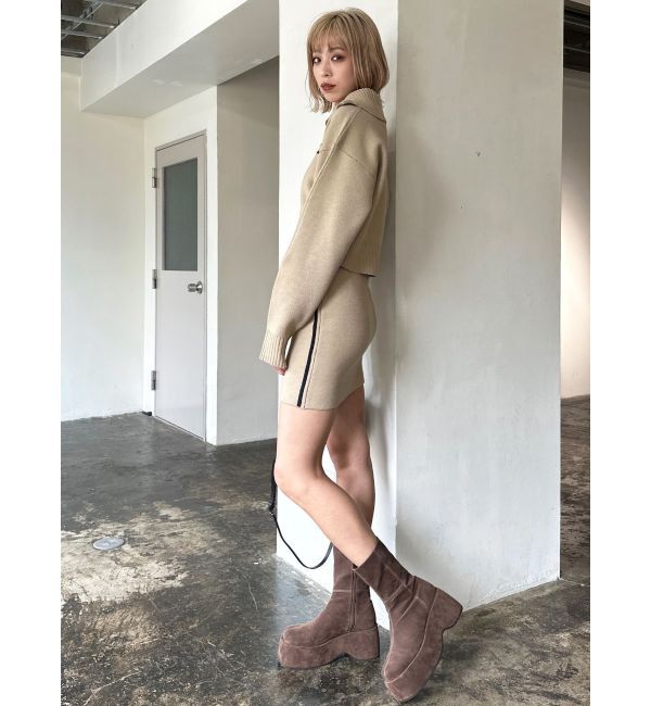 EMODA「スウェードショートブーツ」|ショートブーツ|