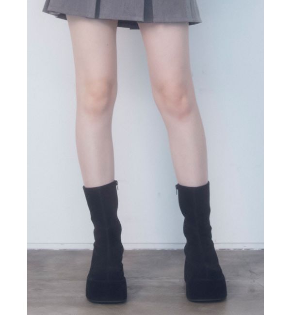 EMODA「スウェードショートブーツ」|ショートブーツ|