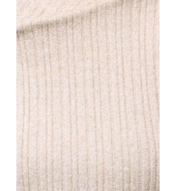 LAGUNAMOON「アシンメトリーネックフレアニットワンピース」|ワンピース|