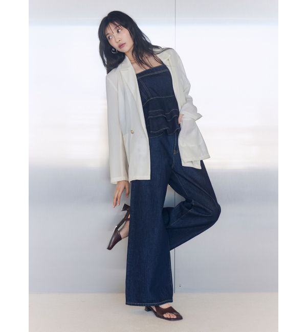 LAGUNAMOON「メッシュダブルテーラードジャケット」|テーラードジャケット|